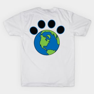 A Dog's World Logos T-Shirt